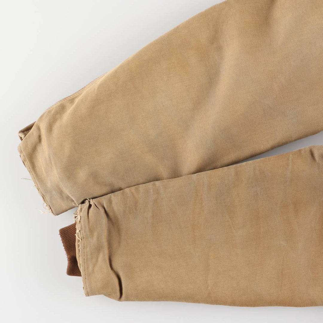 Carhartt Traditional Padded Duck Work Jacket, Men's Size L unclear ocher yellow type Vintage Second Hand