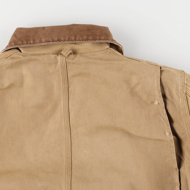 Carhartt Traditional Padded Duck Work Jacket, Men's Size L unclear ocher yellow type Vintage Second Hand