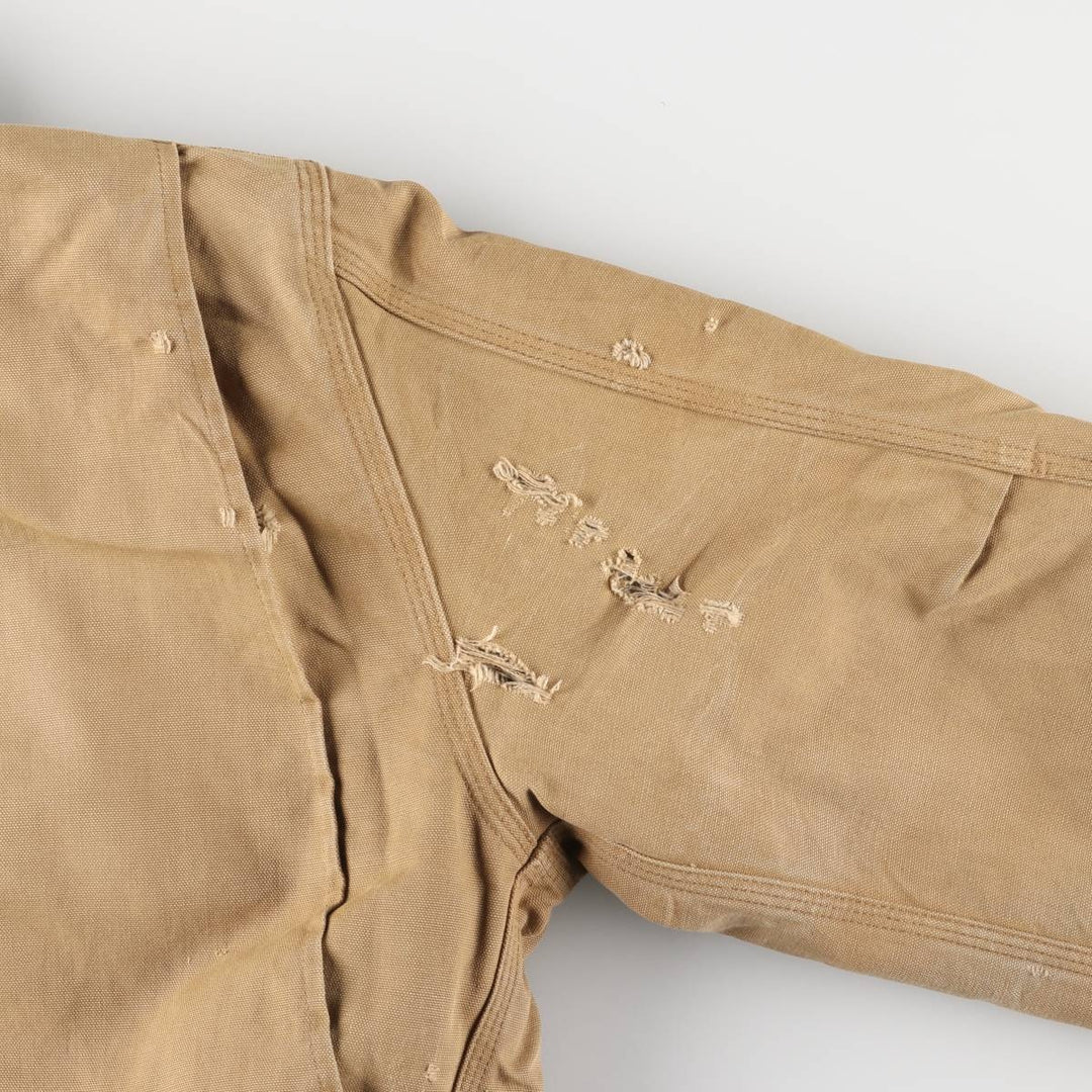 Carhartt Traditional Padded Duck Work Jacket, Men's Size L unclear ocher yellow type Vintage Second Hand