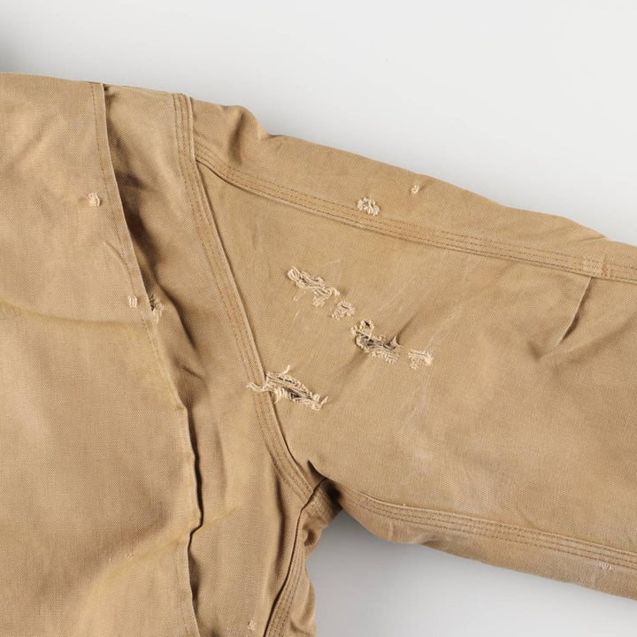 Carhartt Traditional Padded Duck Work Jacket, Men's Size L unclear ocher yellow type Vintage Second Hand