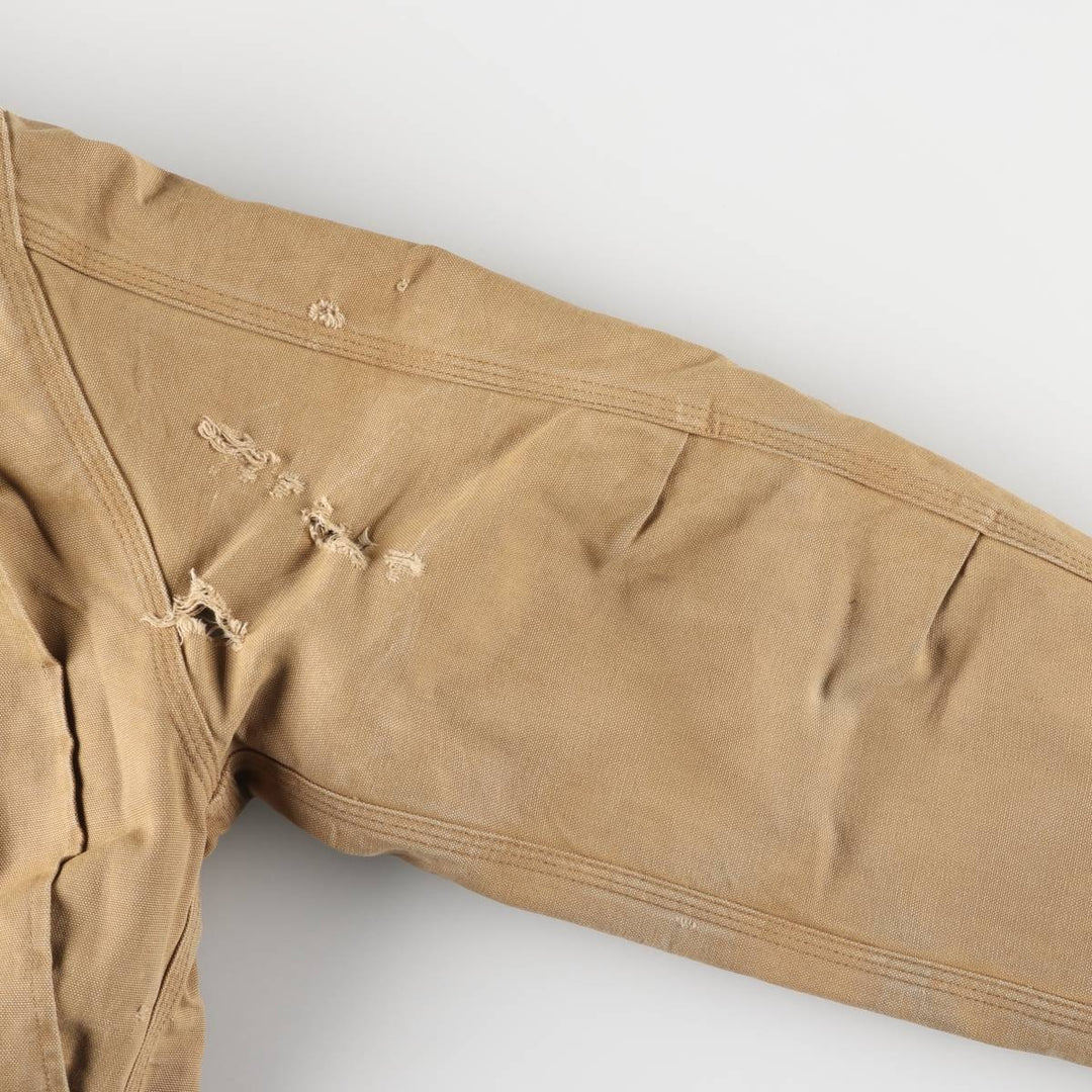 Carhartt Traditional Padded Duck Work Jacket, Men's Size L unclear ocher yellow type Vintage Second Hand