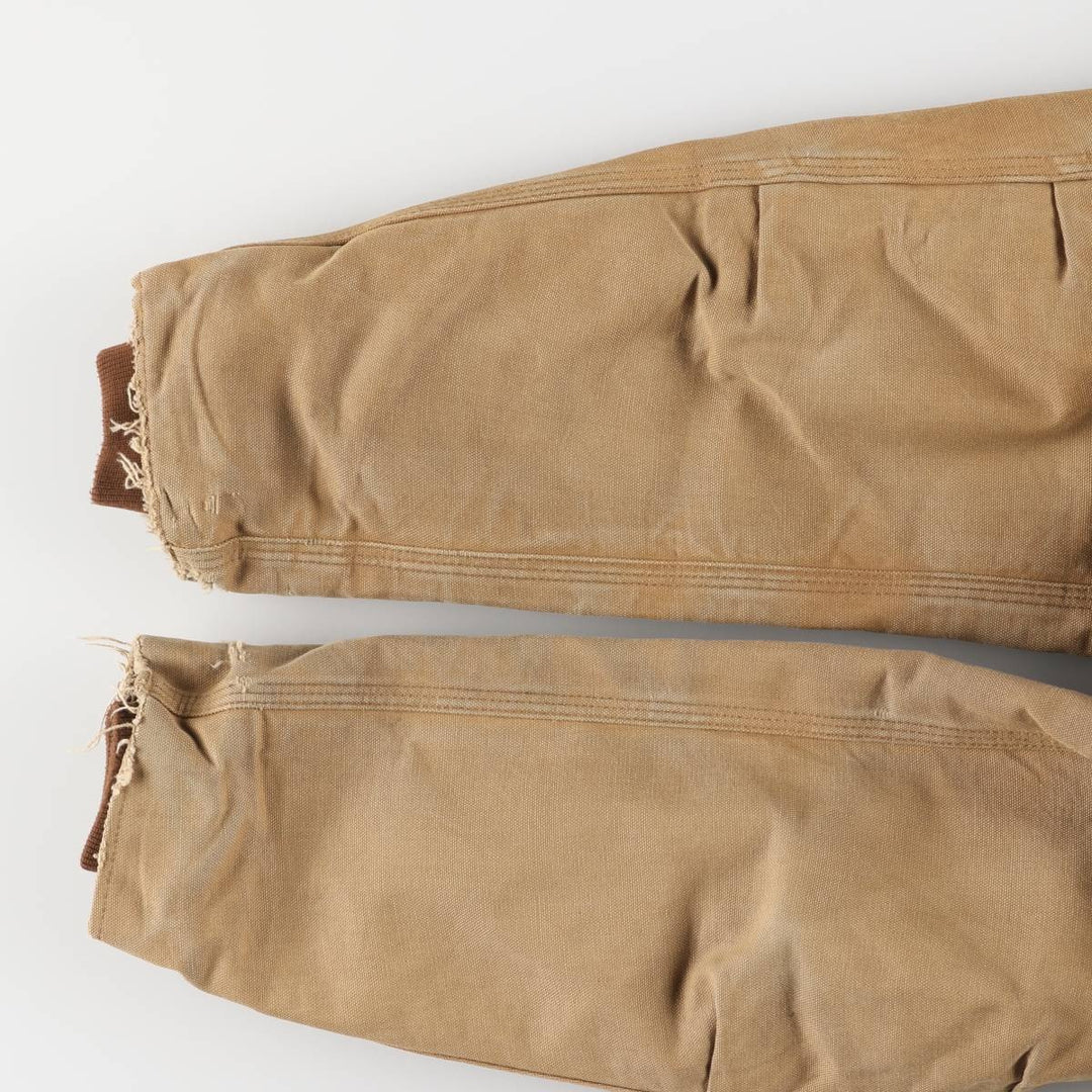 Carhartt Traditional Padded Duck Work Jacket, Men's Size L unclear ocher yellow type Vintage Second Hand