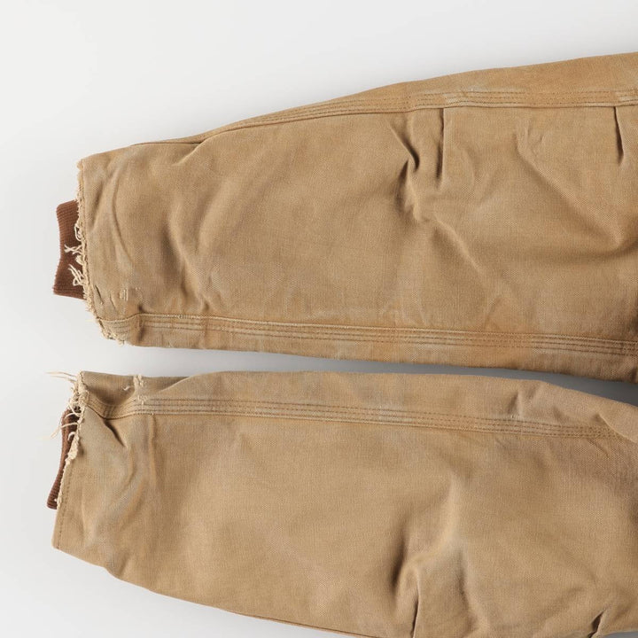 Carhartt Traditional Padded Duck Work Jacket, Men's Size L unclear ocher yellow type Vintage Second Hand