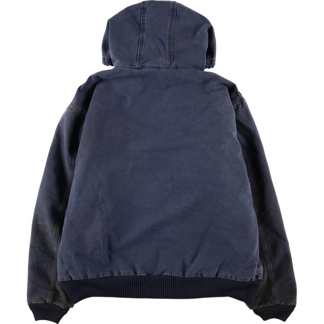 Carhartt Active Jacket, Padded Duck Full-Zip Hoodie, Men's XL unclear navy blue type Vintage Second Hand