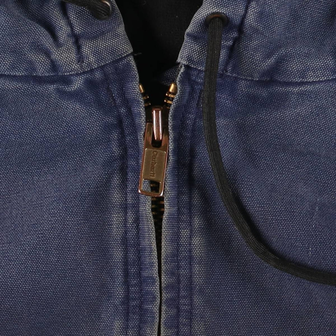 Carhartt Active Jacket, Padded Duck Full-Zip Hoodie, Men's XL unclear navy blue type Vintage Second Hand