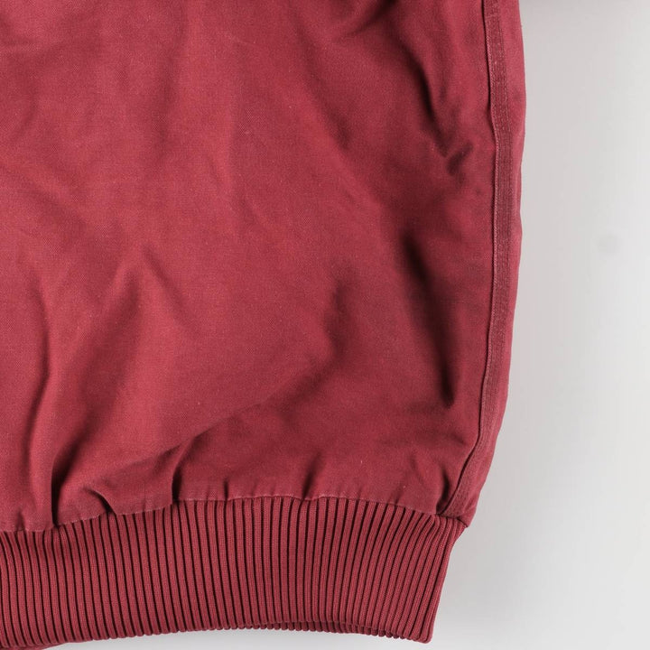 00'S Carhartt Active Jacket, Padded Duck Full Zip Hoodie, Men's XXL unclear red type Vintage Second Hand