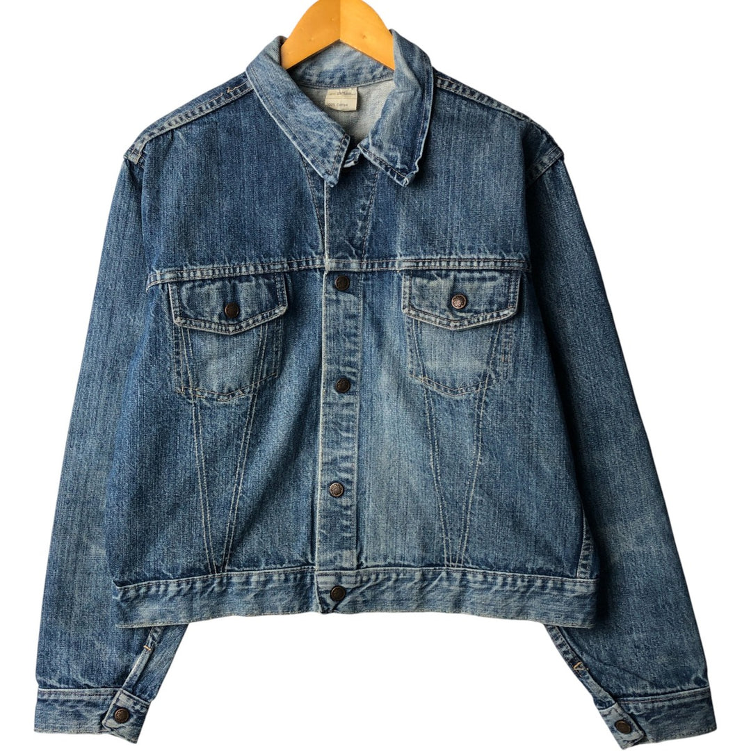 Vintage 1970'S JCPenney denim jacket, size M, men's cotton blue type Vintage Second Hand