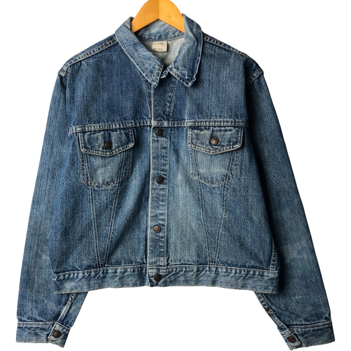 Vintage 1970'S JCPenney denim jacket, size M, men's cotton blue type Vintage Second Hand