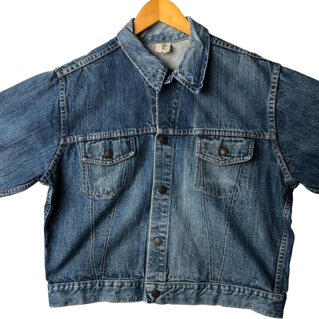 Vintage 1970'S JCPenney denim jacket, size M, men's cotton blue type Vintage Second Hand