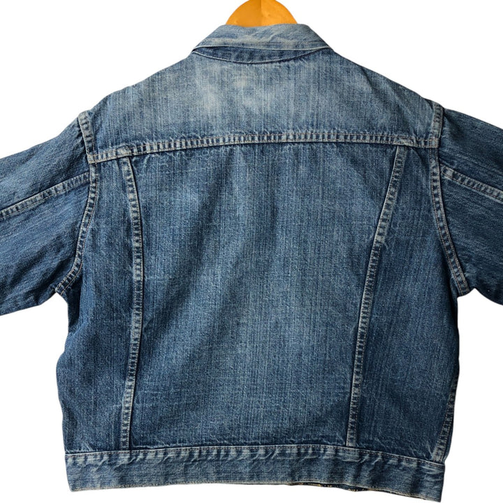 Vintage 1970'S JCPenney denim jacket, size M, men's cotton blue type Vintage Second Hand