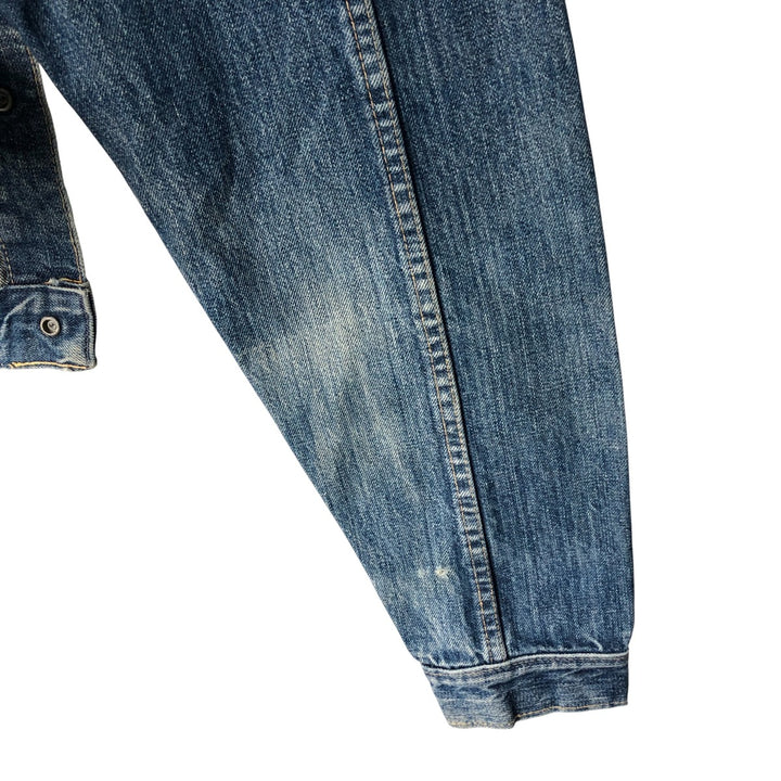 Vintage 1970'S JCPenney denim jacket, size M, men's cotton blue type Vintage Second Hand