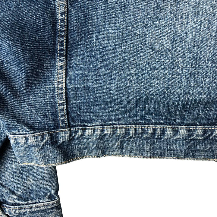 Vintage 1970'S JCPenney denim jacket, size M, men's cotton blue type Vintage Second Hand