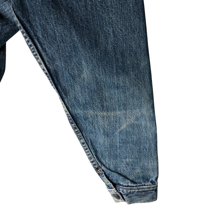 Vintage 1970'S JCPenney denim jacket, size M, men's cotton blue type Vintage Second Hand