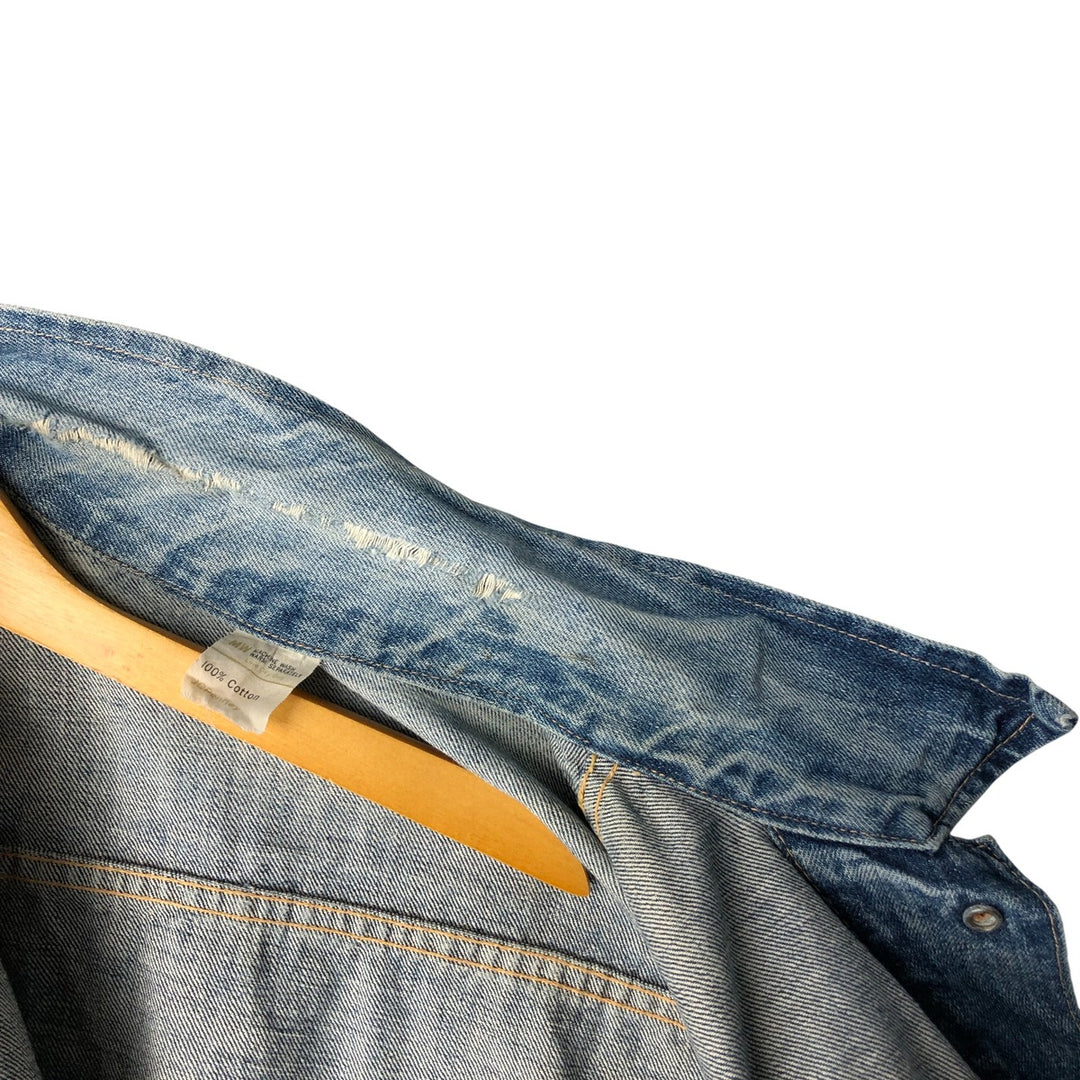 Vintage 1970'S JCPenney denim jacket, size M, men's cotton blue type Vintage Second Hand