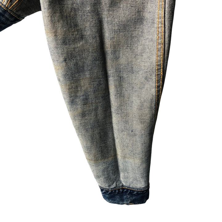 Vintage 1970'S JCPenney denim jacket, size M, men's cotton blue type Vintage Second Hand