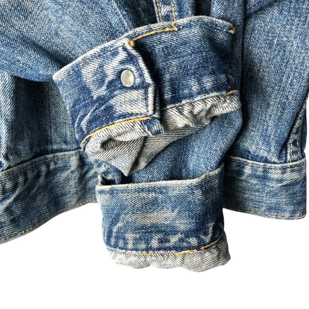 Vintage 1970'S JCPenney denim jacket, size M, men's cotton blue type Vintage Second Hand