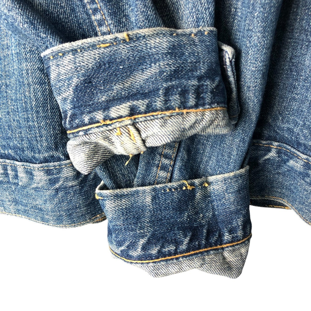 Vintage 1970'S JCPenney denim jacket, size M, men's cotton blue type Vintage Second Hand
