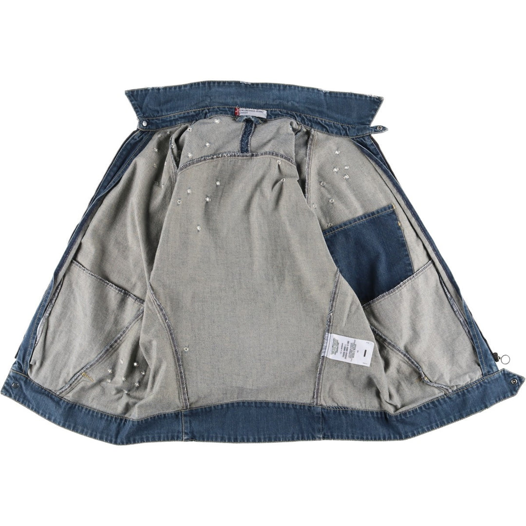 Levi's Engineered Euro Model Denim Jacket, Men's Size L cotton blue type Vintage Second Hand