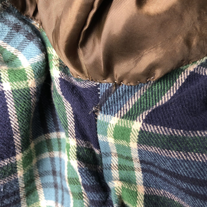 90'S J.Crew Vintage Hunting Jacket, Men's Size XL cotton brown type Vintage Second Hand