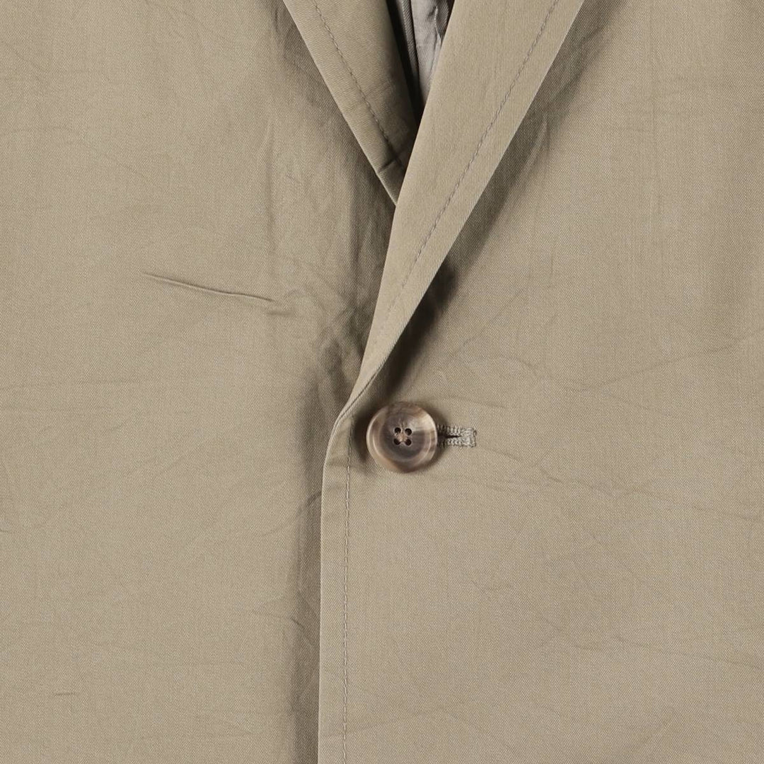 Ralph Lauren POLO by Ralph Lauren Cotton Tailored Jacket, Men's Size L cotton Beige type Vintage Second Hand