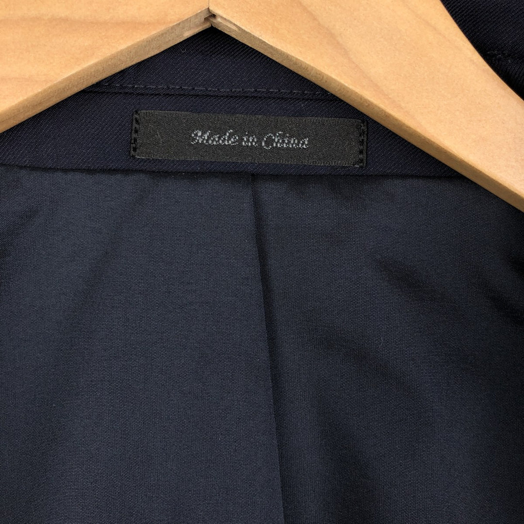 Ralph Lauren LAUREN Navy blazer, tailored jacket, men's size L wool navy blue type Vintage Second Hand