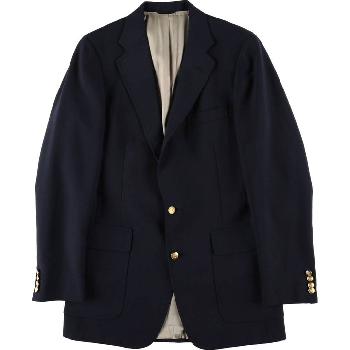 Ralph Lauren Chaps Navy Blazer Tailored Jacket Men's Size Small unclear navy blue type Vintage Second Hand