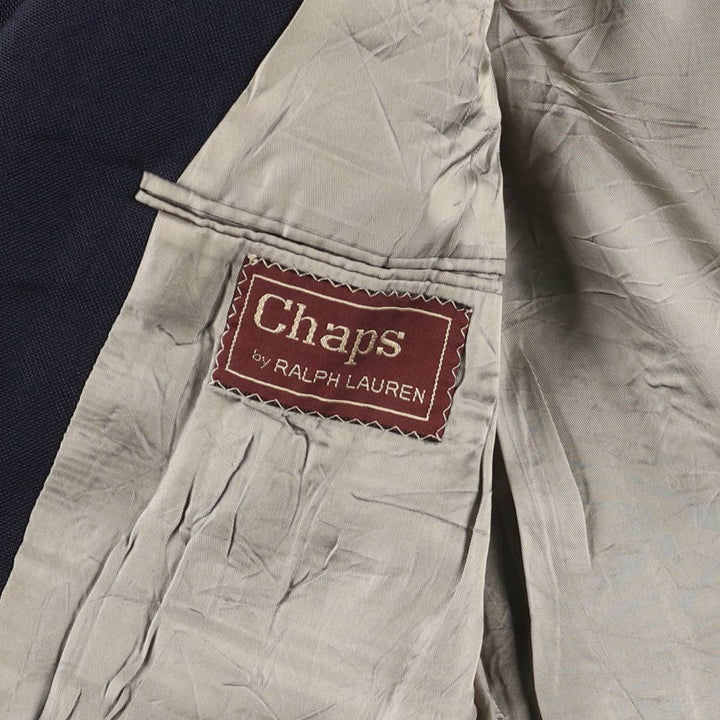 Ralph Lauren Chaps Navy Blazer Tailored Jacket Men's Size Small unclear navy blue type Vintage Second Hand