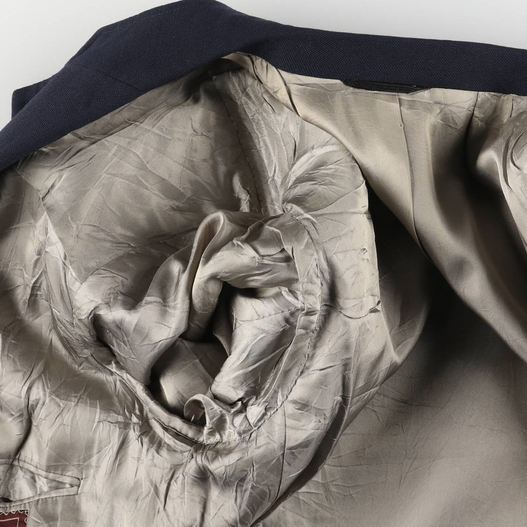 Ralph Lauren Chaps Navy Blazer Tailored Jacket Men's Size Small unclear navy blue type Vintage Second Hand