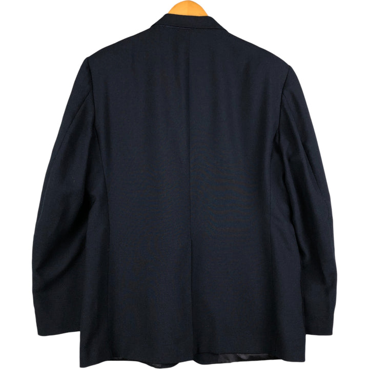 Garrison Park Navy Blazer, Tailored Jacket, Made in USA, Men's Size L unclear navy blue type Vintage Second Hand