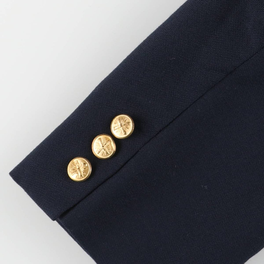 Craig Scott Navy Blazer, Tailored Jacket, Made in USA, Men's Size L unclear navy blue type Vintage Second Hand