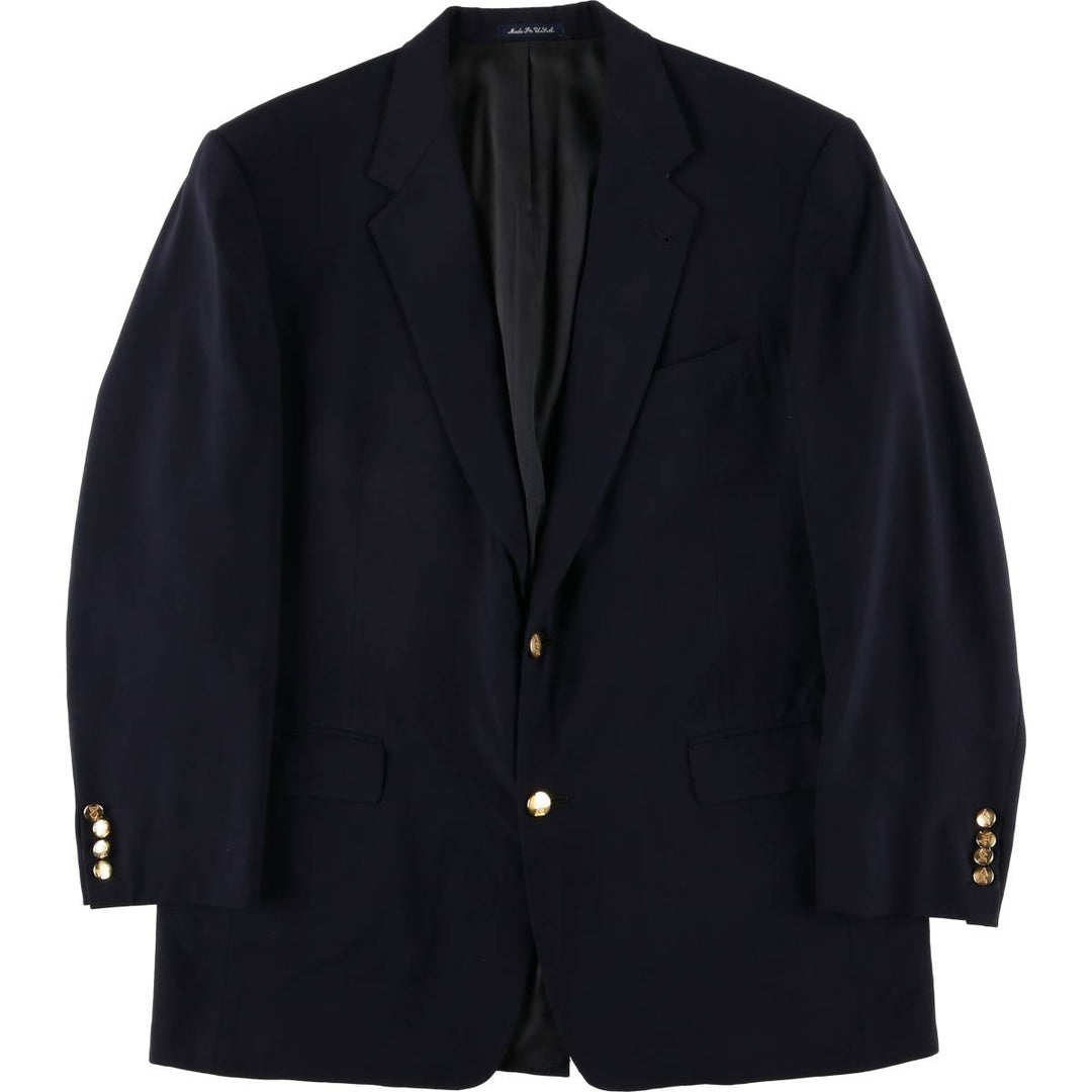 Austin Reed Navy Blazer, Tailored Jacket, Made in USA, Men's Size L unclear navy blue type Vintage Second Hand