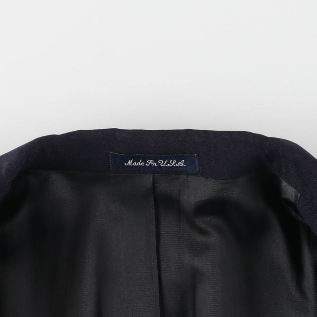 Austin Reed Navy Blazer, Tailored Jacket, Made in USA, Men's Size L unclear navy blue type Vintage Second Hand