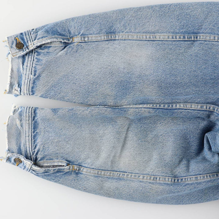 Vintage Lee STORM RIDER denim jacket from the 1970'S and 1980s, size XXL, men's. cotton Blue type light blue Vintage Second Hand