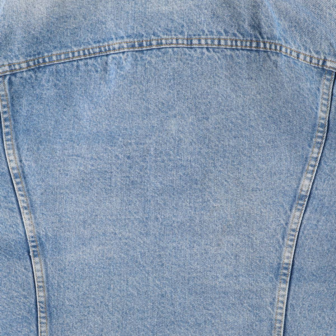 Vintage Lee STORM RIDER denim jacket from the 1970'S and 1980s, size XXL, men's. cotton Blue type light blue Vintage Second Hand