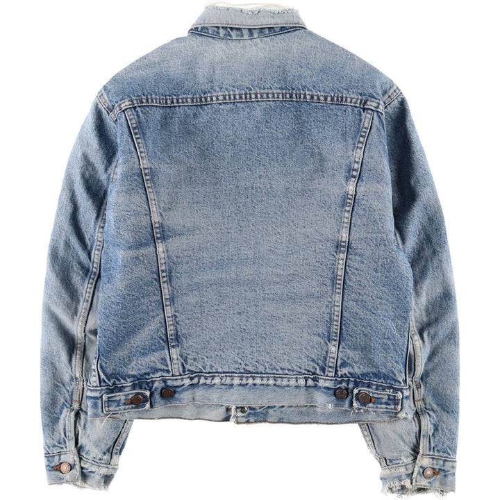 2000'S Levi's denim jacket, made in the USA, men's size M cotton blue type Vintage Second Hand