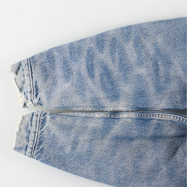 2000'S Levi's denim jacket, made in the USA, men's size M cotton blue type Vintage Second Hand