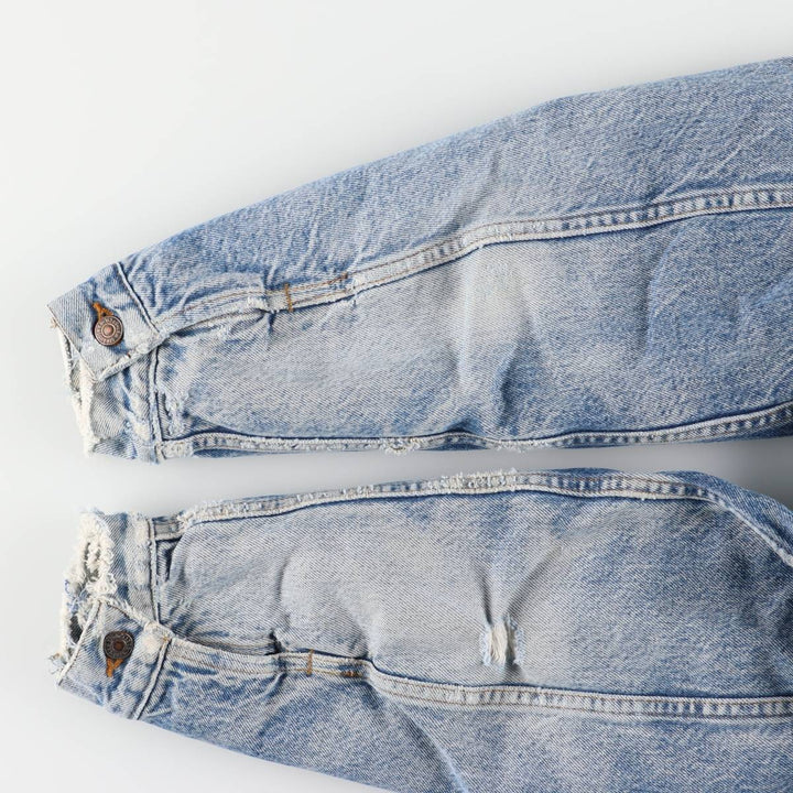 2000'S Levi's denim jacket, made in the USA, men's size M cotton blue type Vintage Second Hand