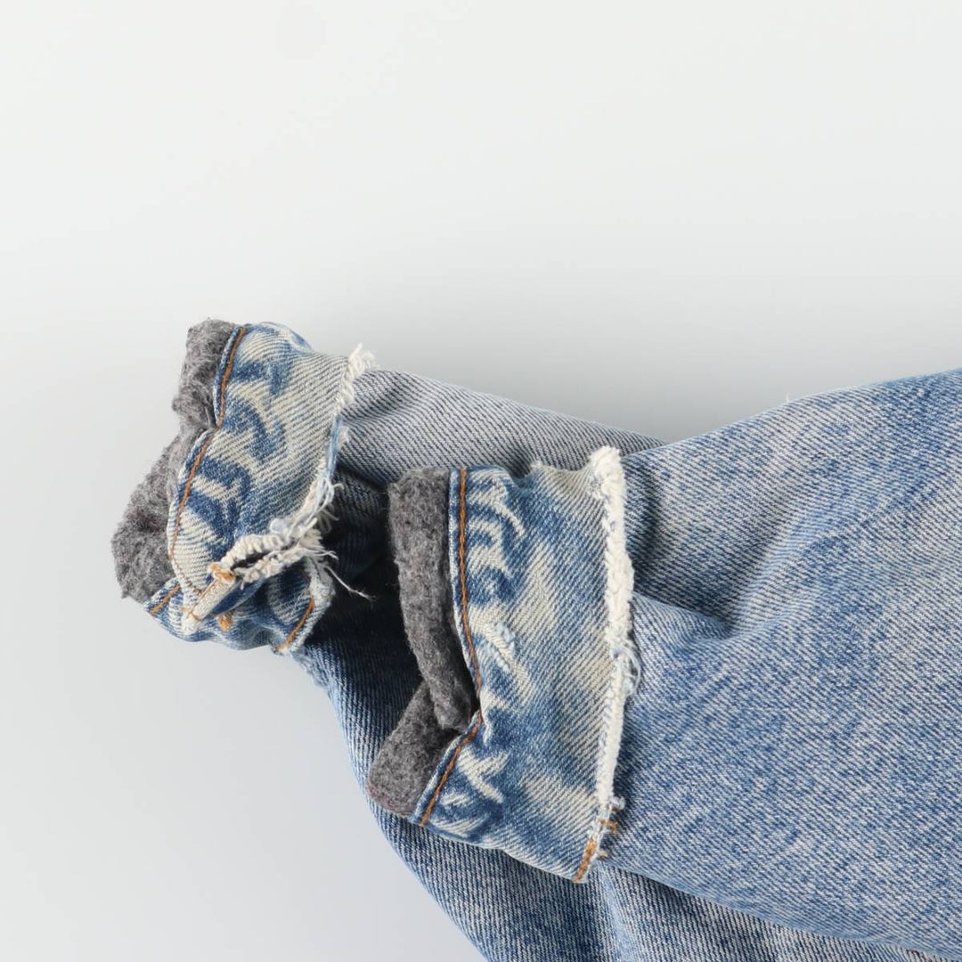 2000'S Levi's denim jacket, made in the USA, men's size M cotton blue type Vintage Second Hand