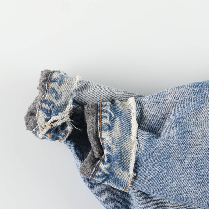 2000'S Levi's denim jacket, made in the USA, men's size M cotton blue type Vintage Second Hand