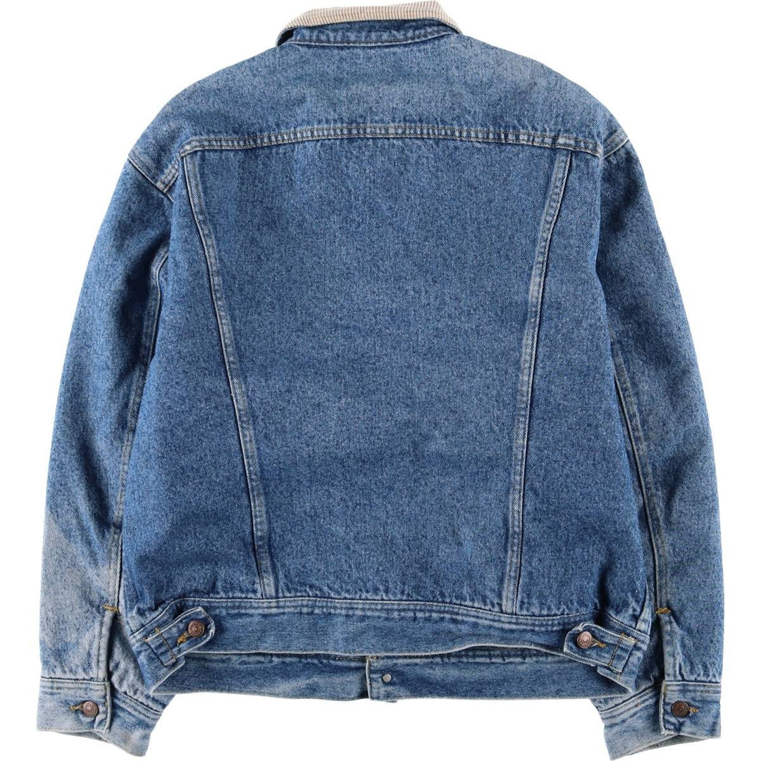Vintage 90'S Lee denim jacket, size L, men's cotton blue type Vintage Second Hand