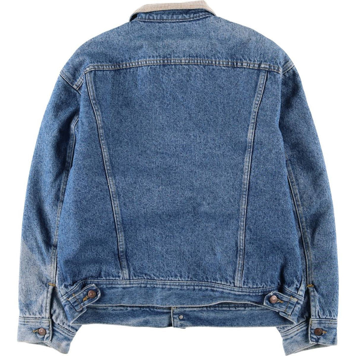 Vintage 90'S Lee denim jacket, size L, men's cotton blue type Vintage Second Hand