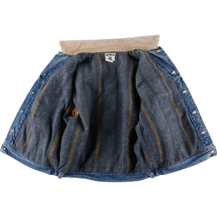Vintage 90'S Lee denim jacket, size L, men's cotton blue type Vintage Second Hand