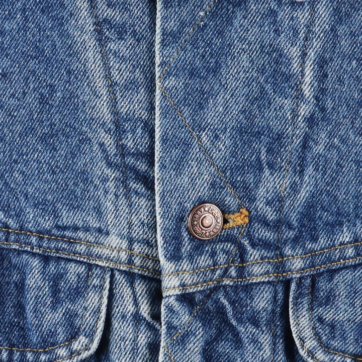 Vintage 90'S Lee denim jacket, size L, men's cotton blue type Vintage Second Hand