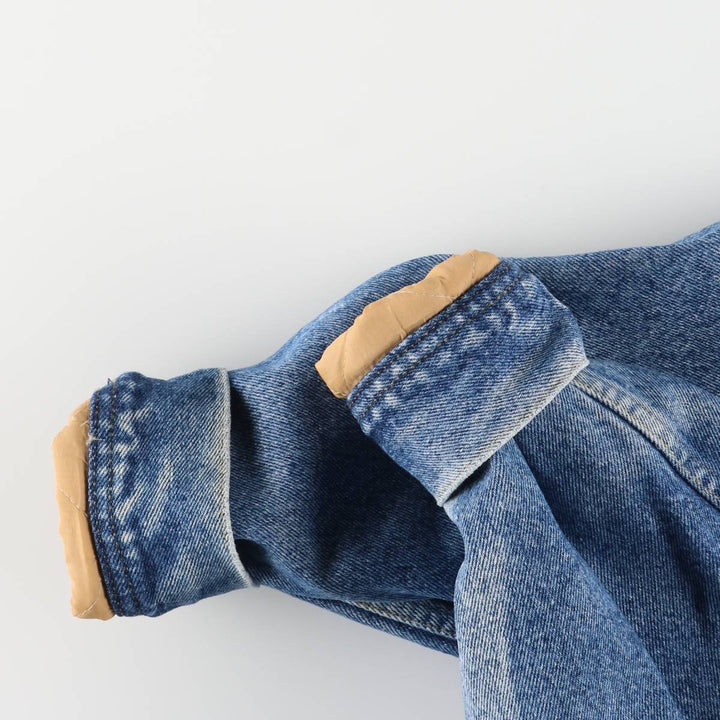 Vintage 90'S Lee denim jacket, size L, men's cotton blue type Vintage Second Hand