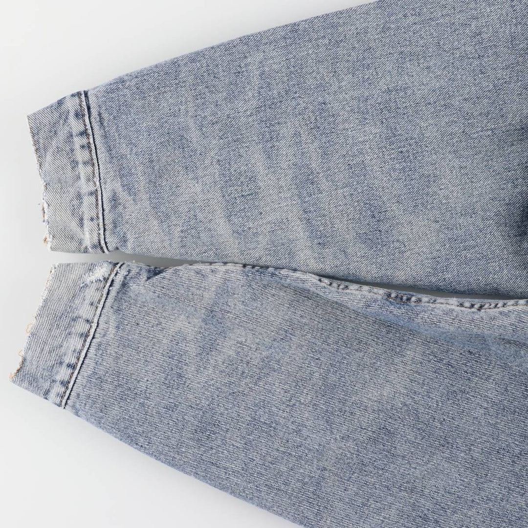90'S Levi's denim jacket, denim jacket, made in the USA, men's size L, vintage cotton Blue type light blue Vintage Second Hand