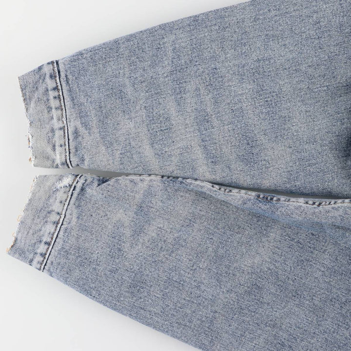 90'S Levi's denim jacket, denim jacket, made in the USA, men's size L, vintage cotton Blue type light blue Vintage Second Hand