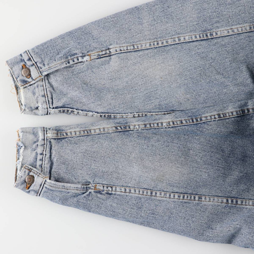 90'S Levi's denim jacket, denim jacket, made in the USA, men's size L, vintage cotton Blue type light blue Vintage Second Hand