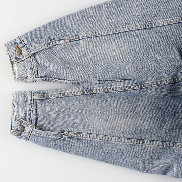 90'S Levi's denim jacket, denim jacket, made in the USA, men's size L, vintage cotton Blue type light blue Vintage Second Hand