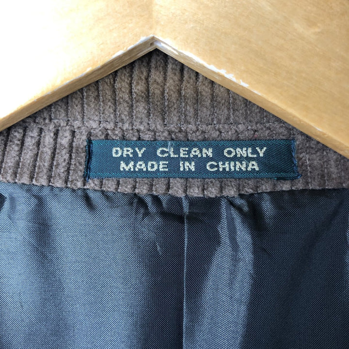 Scandia Woods Corduroy Tailored Jacket, Men's XL cotton brown type Vintage Second Hand