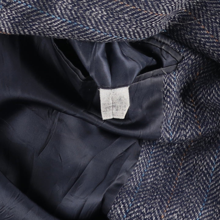 Brooks Brothers 346 Herringbone Tailored Jacket, Men's Size Medium unclear navy blue type Vintage Second Hand